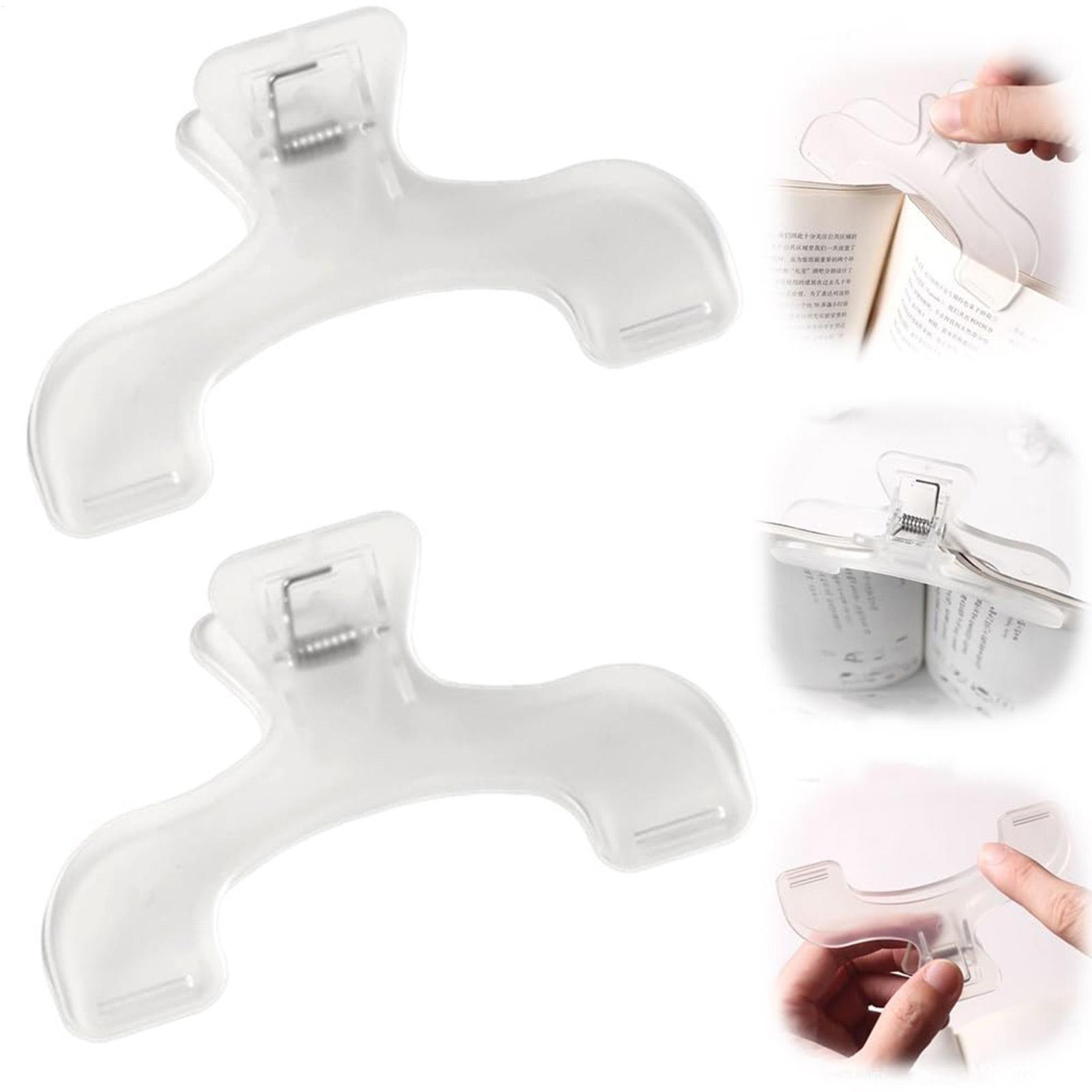 Stationery Books - 1PC Transparent Cover Book Clip Tailcoat