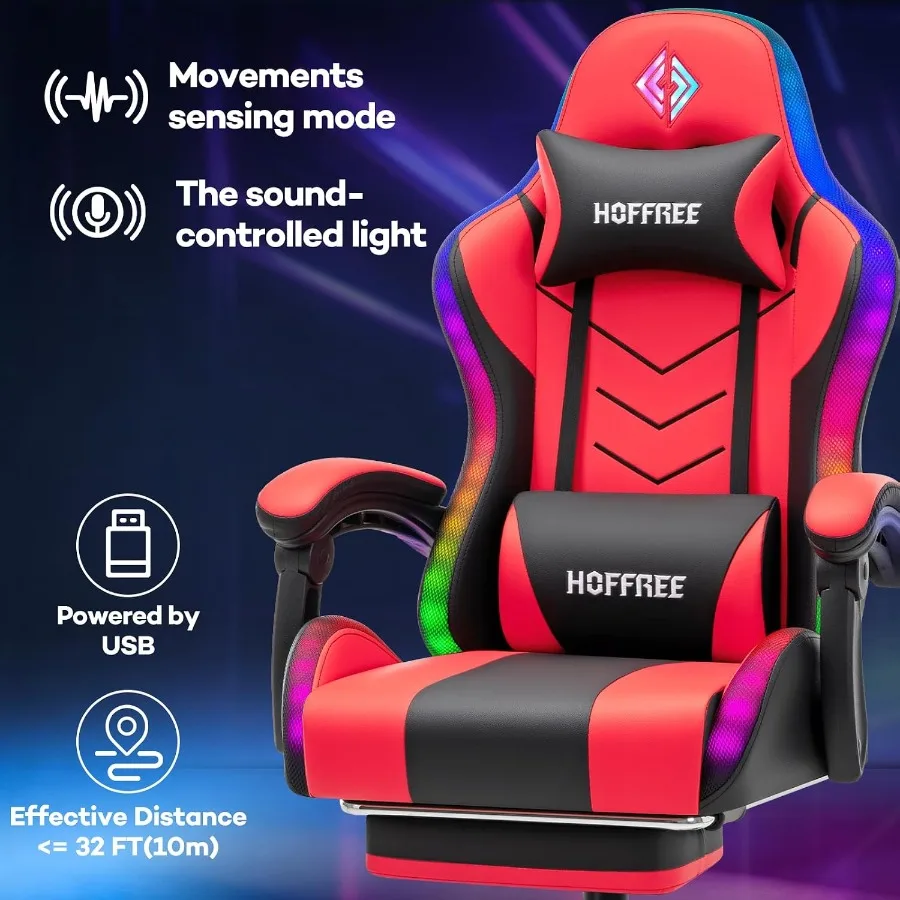 RGB Gaming Chair with Speakers - Music review and price