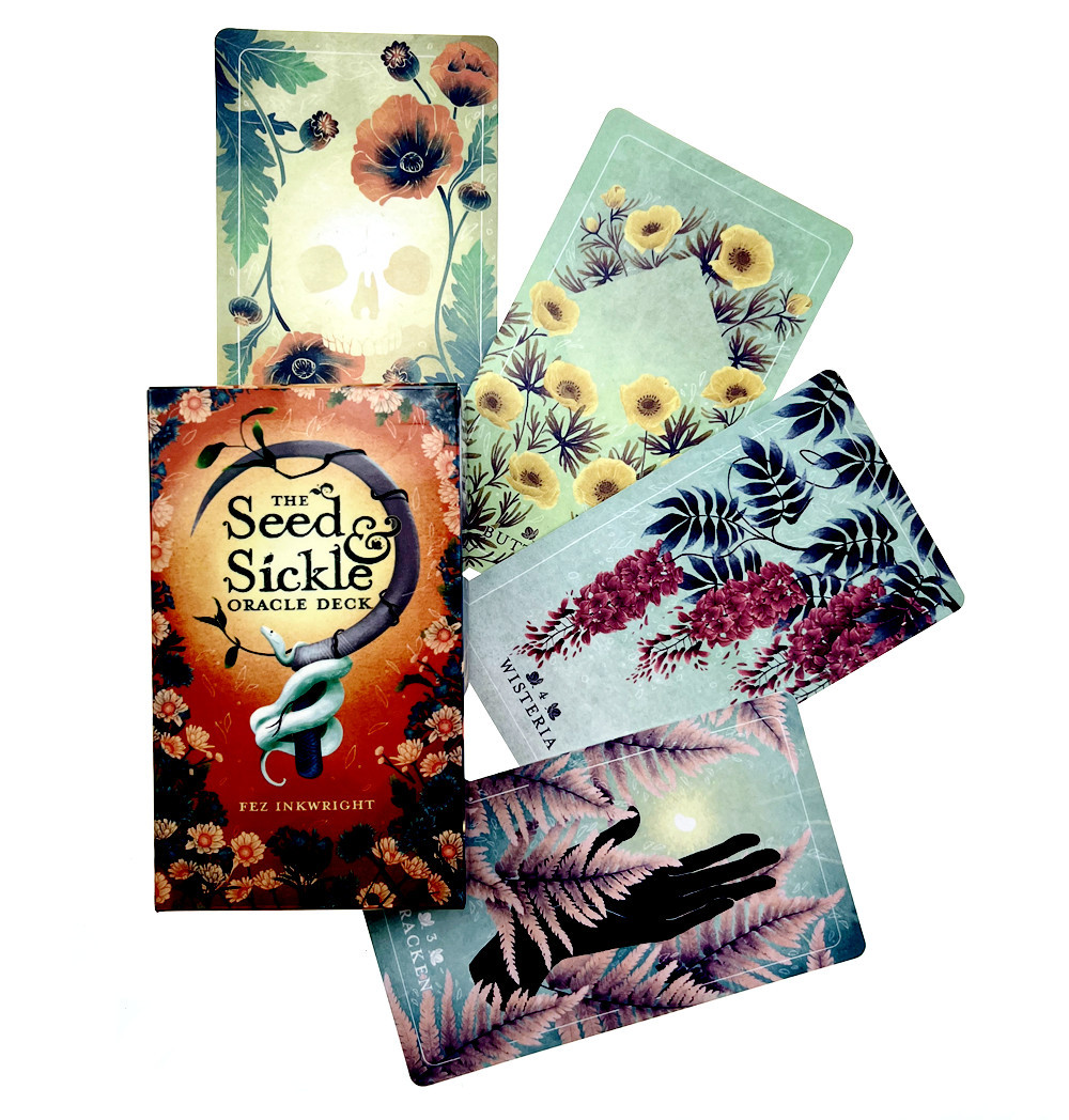 The Seed Sickle Oracle Deck A  - Tarot Deck With Guidebook review and price