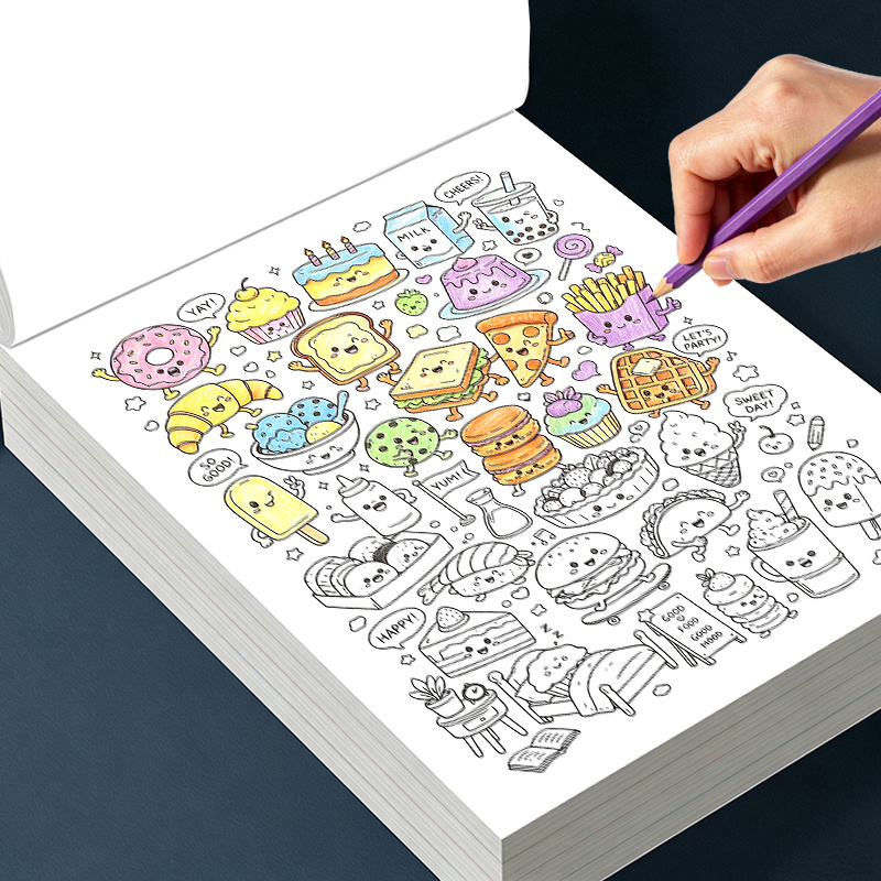 16 Pages Little Doodles Adult  - Adult Coloring Book Stress Relief review and price