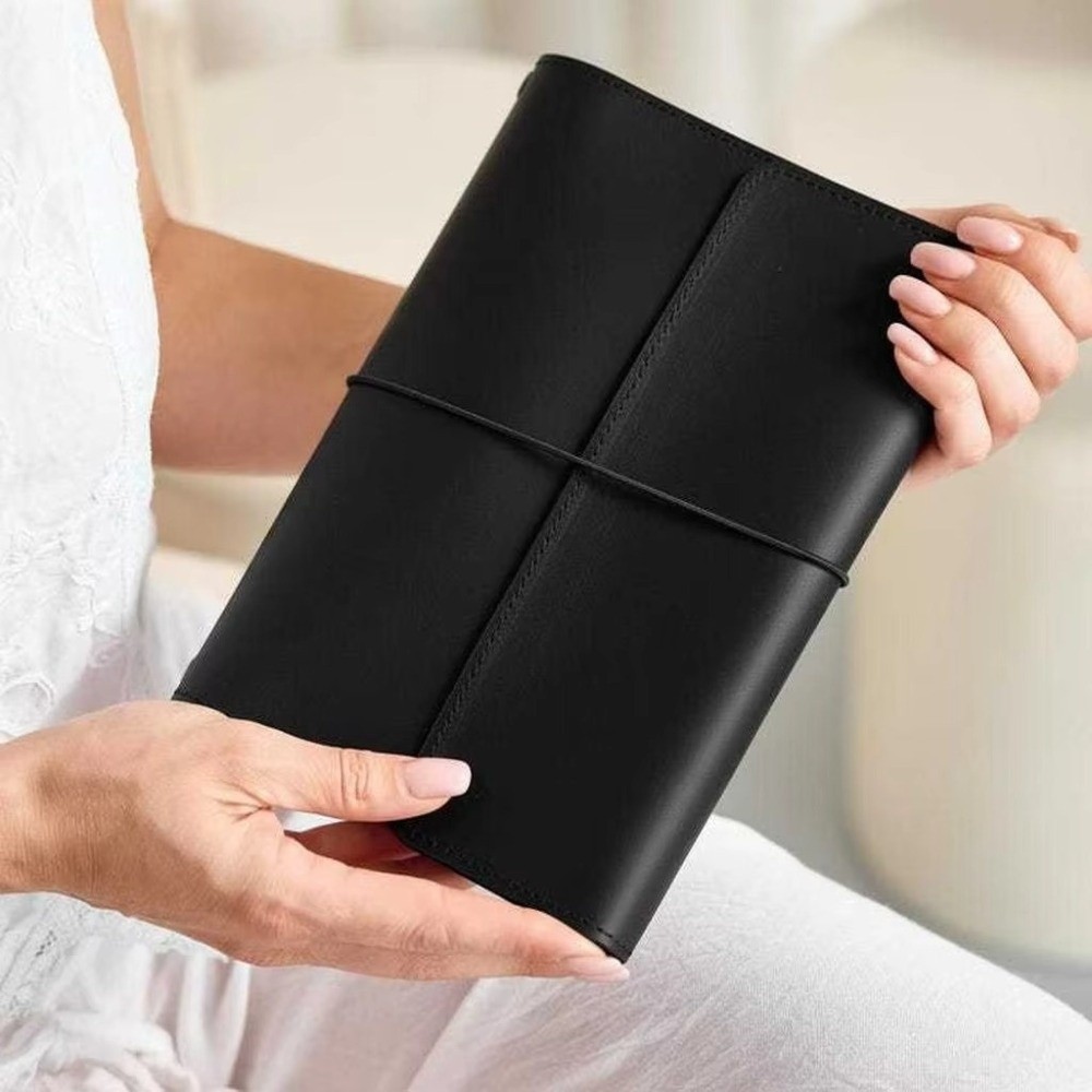 Refillable Notebook Organizer  - Vintage Leather Journal Notebook review and price