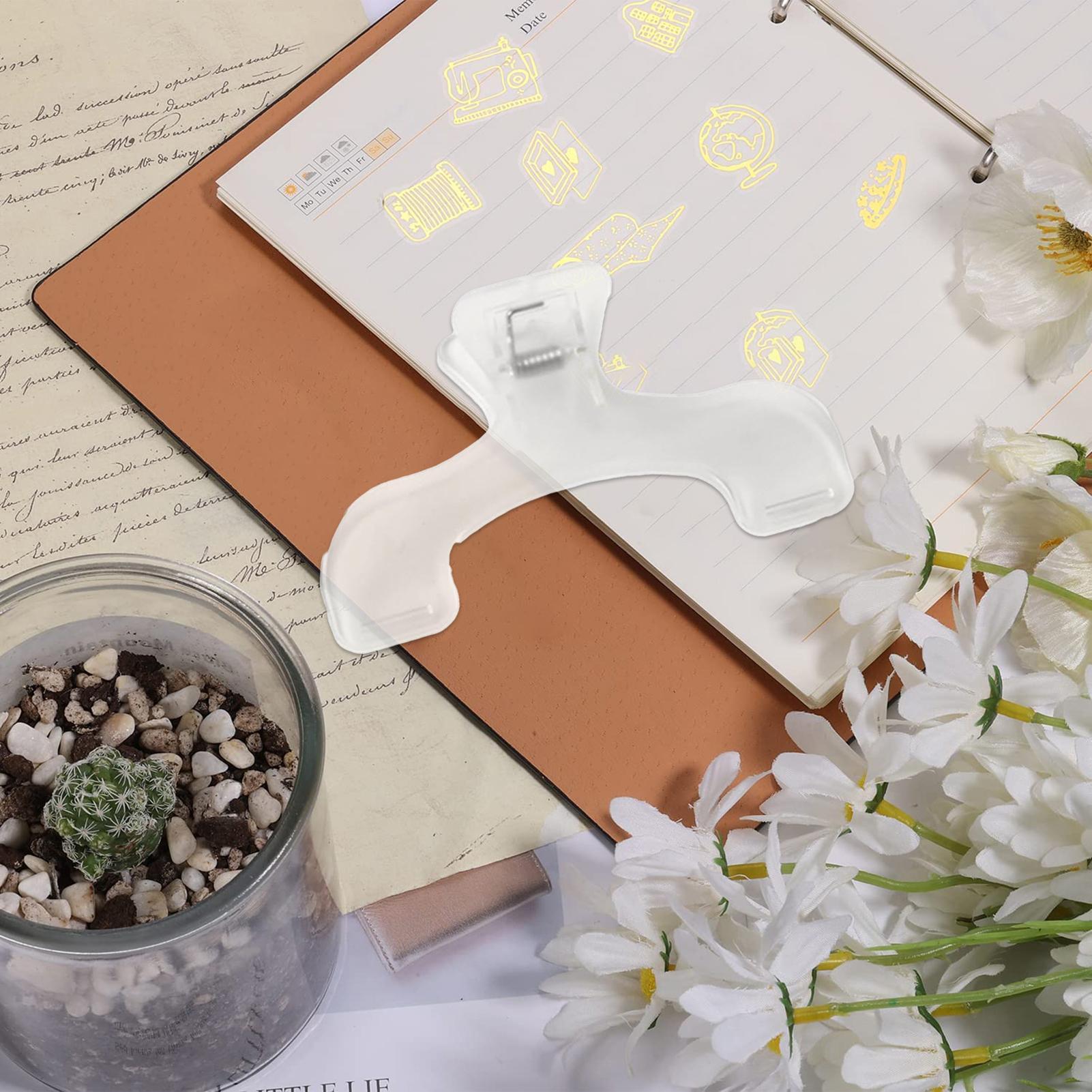 1PC Transparent Cover Book Cli - Stationery Books review and price
