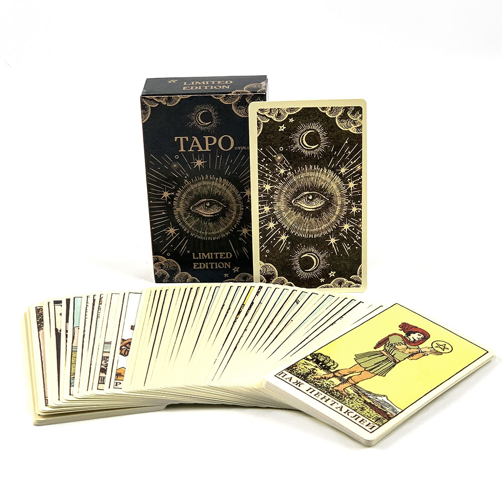 Russian TAPO Of Limited Editio - Tarot Deck With Guidebook review and price